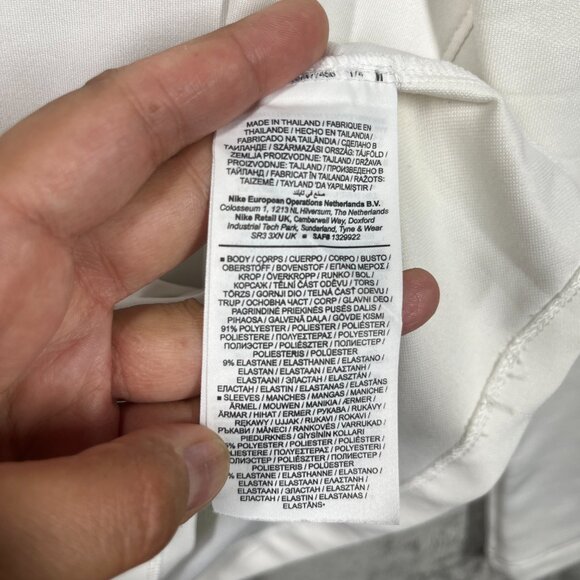 2021/22 Jordan Nike PSG Paris Saint-Germain Jersey White Large Training Top - Picture 9 of 11